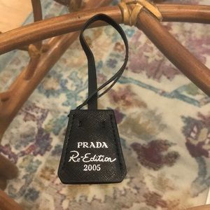 Prada Re-Edition Tag/keyring